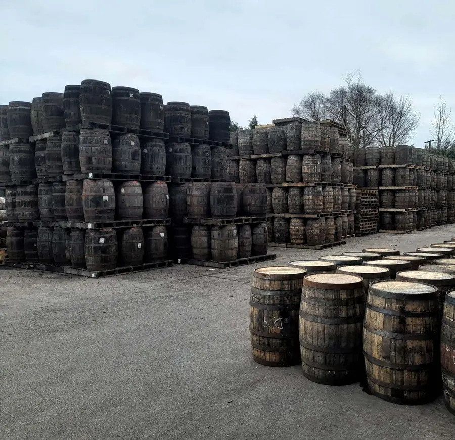 Cooperage yard and cask stock — Dair Nua, 2024
